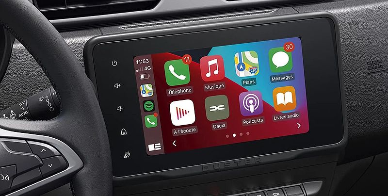 Autofahrer-Apps für Apple CarPlay™: smarte Lösung
