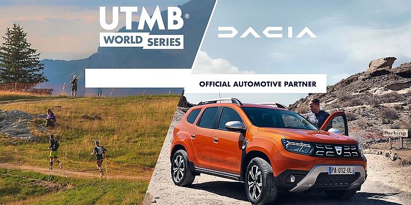 Dacia unterstützt UTMB® World Series auch 2023 als starker Partner