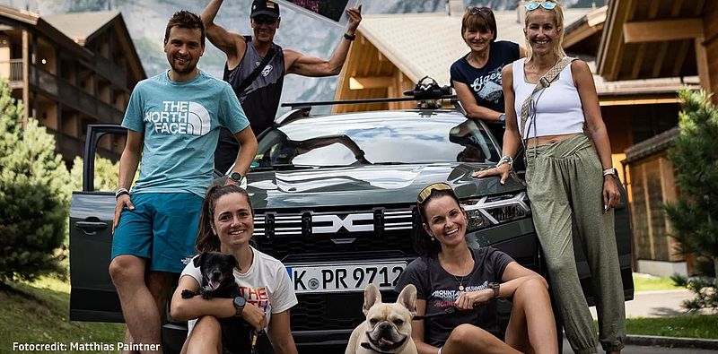 Großer Erfolg: Podiumsplatz beim Eiger Ultra Trail – unterstützt von Dacia
