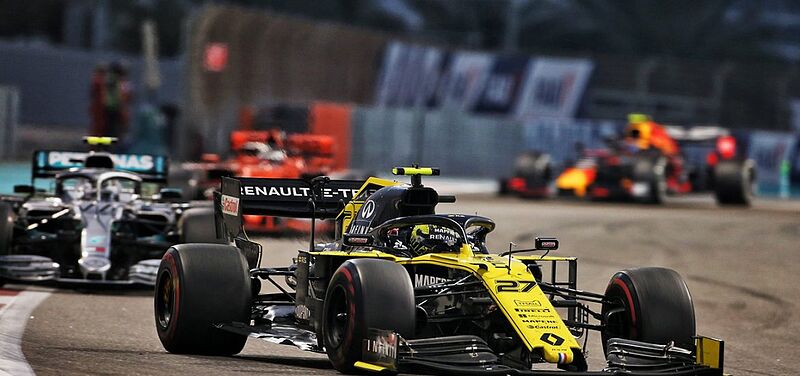 Formel 1-Grand Prix von Abu Dhabi: Renault schrammt knapp an WM-Punkten vorbei