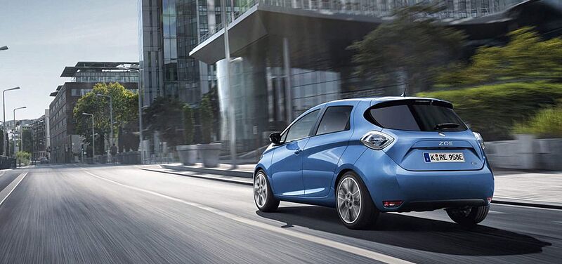 Renault ZOE ist wertstabilstes Elektroauto